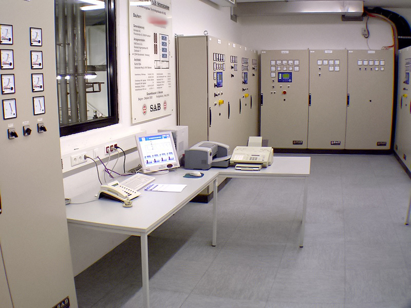 Steuerzentrale einer komplexen Stromversorgungsanlage